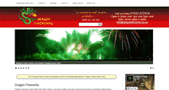 Desktop Screenshot of dragonfireworks.co.uk